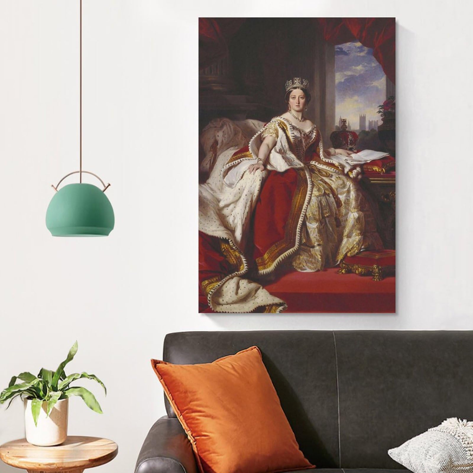 Amazon.com: Franz Xaver Winterhalter Art Poster Queen Victoria